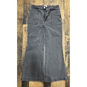 Rolla's Jeans Women US‎ 32 Eastcoast Flare Bell Black Faded Stretch Aussie 14
